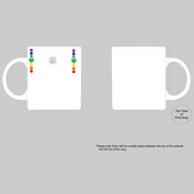 Chakra Dots - Boutique Ceramic Mug